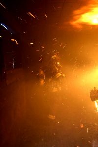 Structure fire training