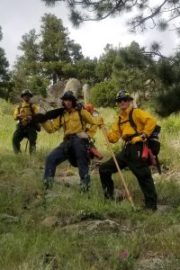 Wildland firefighters